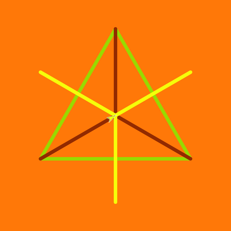 128triangle cross