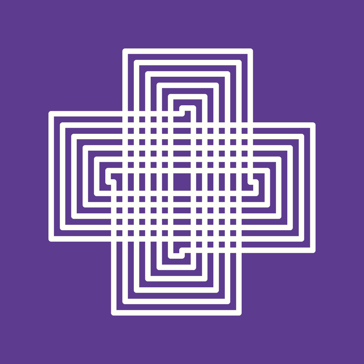 4 x 4 spiral